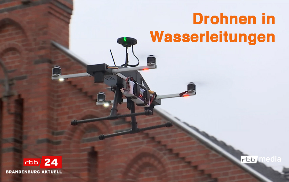 Read more about the article Drohnen in Wasserleitungen und Kanälen